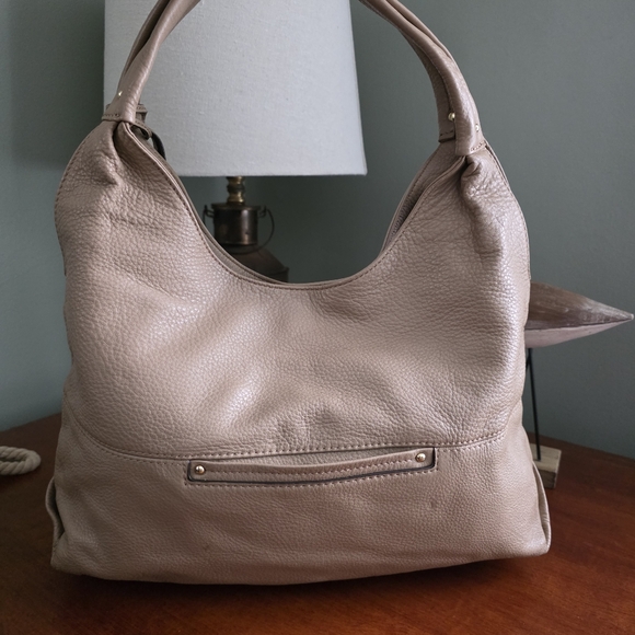 MICHAEL Michael Kors | Bags | Michael Kors Austin Shoulder  Michael Kors Austin Hobo Taupe Tan Pebbled Leather Shoulder Bag